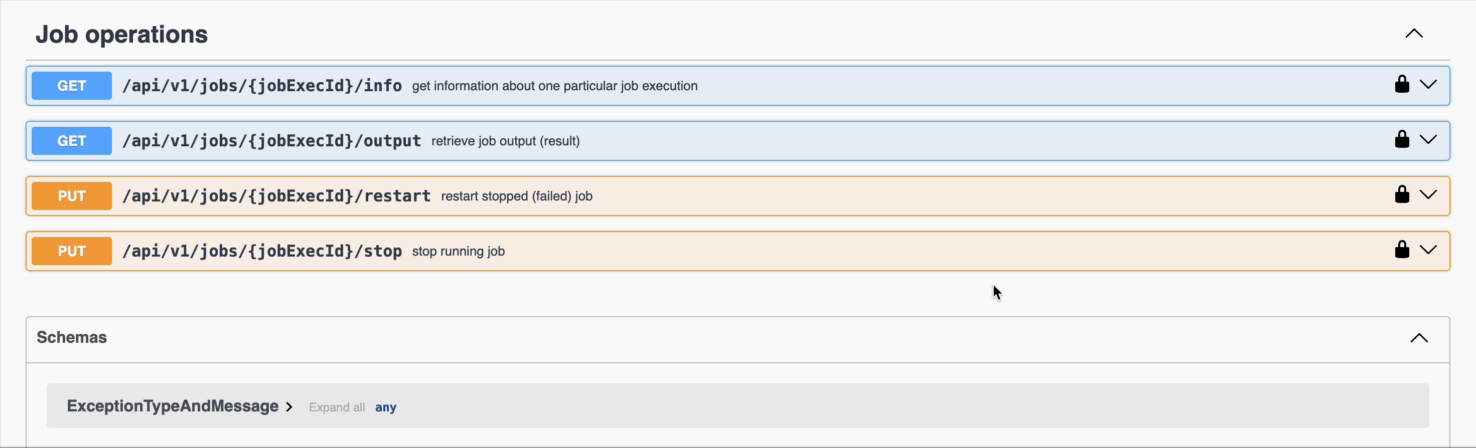 Import Data Using API - User documentation