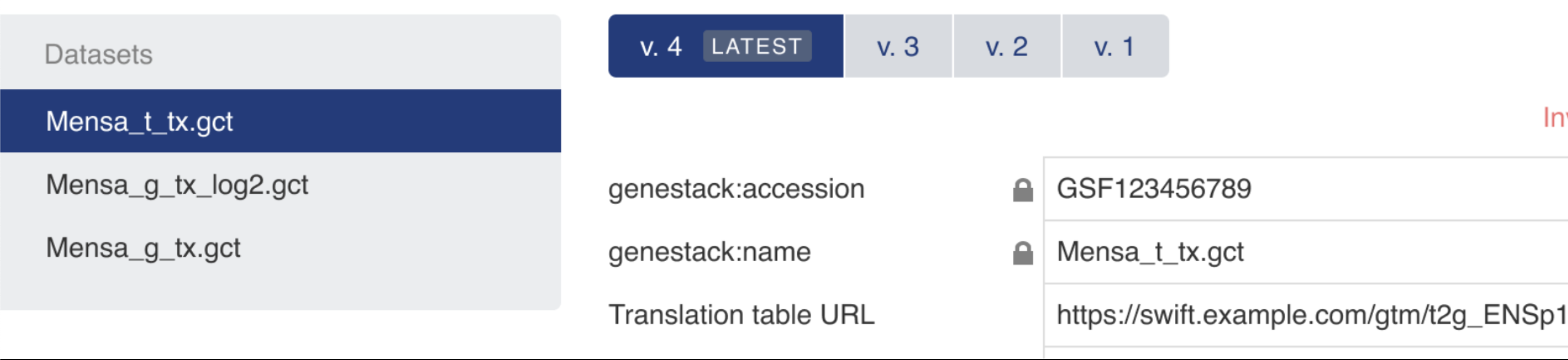 Metadata Editor - User documentation