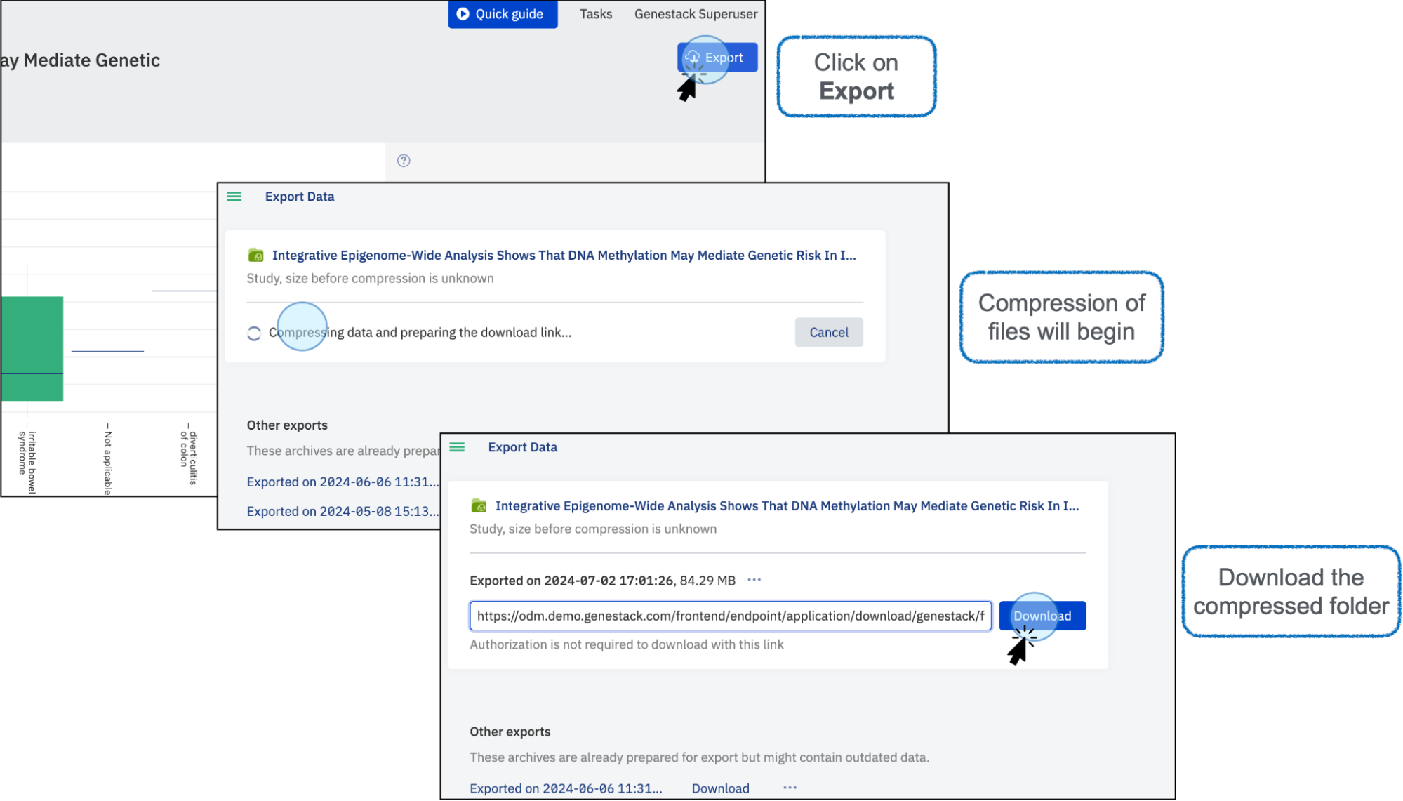 Data Consumer - User documentation