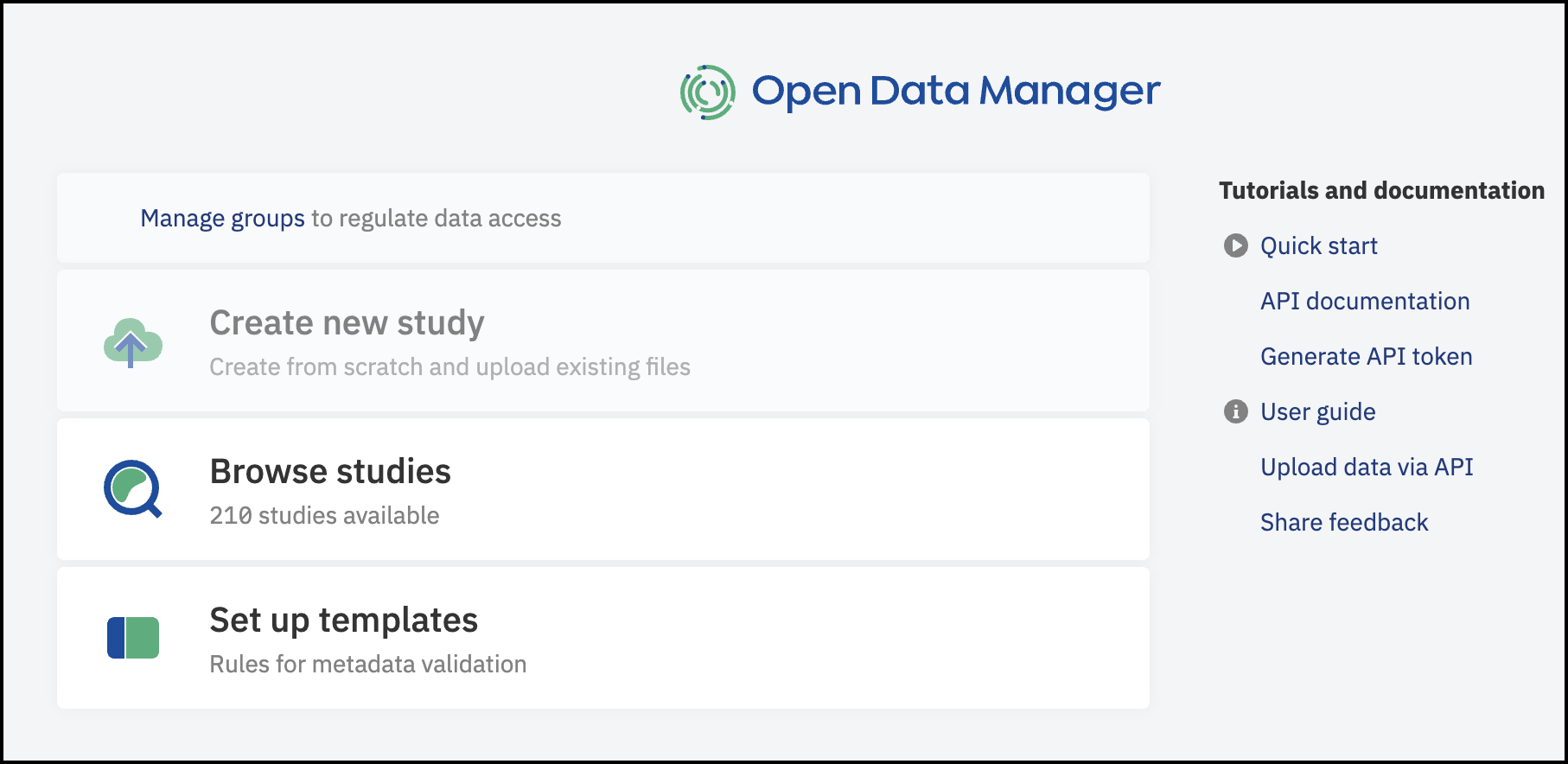Data Consumer - User documentation